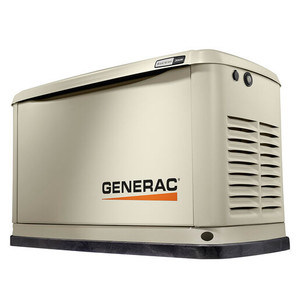 シークエンス3 Generac 20/17 KW 3Ø (3 Phase) Air Cooled Standby Generator