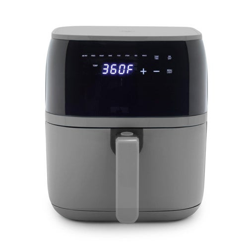 5.3qt Digital One Touch Air Fryer Gray 5.3qt Digital One Touch Air Fryer Gray