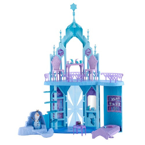Frozen Elsa Ice Palace Castle Playset w/ Olaf Figure Ages 3+ Years Frozen Elsa Ice Palace Castle Playset w/ Olaf Figure Ages 3+ Years