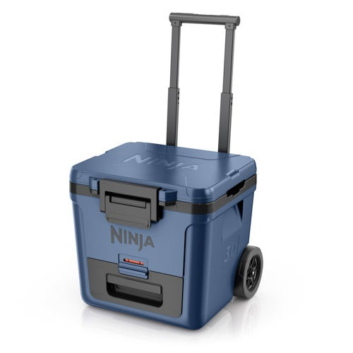 FrostVault 30qt Wheeled Cooler w/ Cold Dry Zone Lakeshore Blue FrostVault 30qt Wheeled Cooler w/ Cold Dry Zone Lakeshore Blue