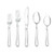 Metrona 62pc Stainless Steel Flatware Set Metrona 62pc Stainless Steel Flatware Set