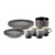 16pc Vancouver Dinnerware Set Oyster 16pc Vancouver Dinnerware Set Oyster