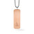 Latin GRAMMY Rose Gold-Tone Stainless Steel Dog Tag Necklace Latin GRAMMY Rose Gold-Tone Stainless Steel Dog Tag Necklace