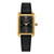 Ladies Dress Classic Eco-Drive Black Leather Strap Rectangle Watch Black Dial Ladies Dress Classic Eco-Drive Black Leather Strap Rectangle Watch Black Dial
