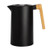 34oz Double Wall Vacuum Insulated Thermal Carafe w/ Beechwood Handle 34oz Double Wall Vacuum Insulated Thermal Carafe w/ Beechwood Handle