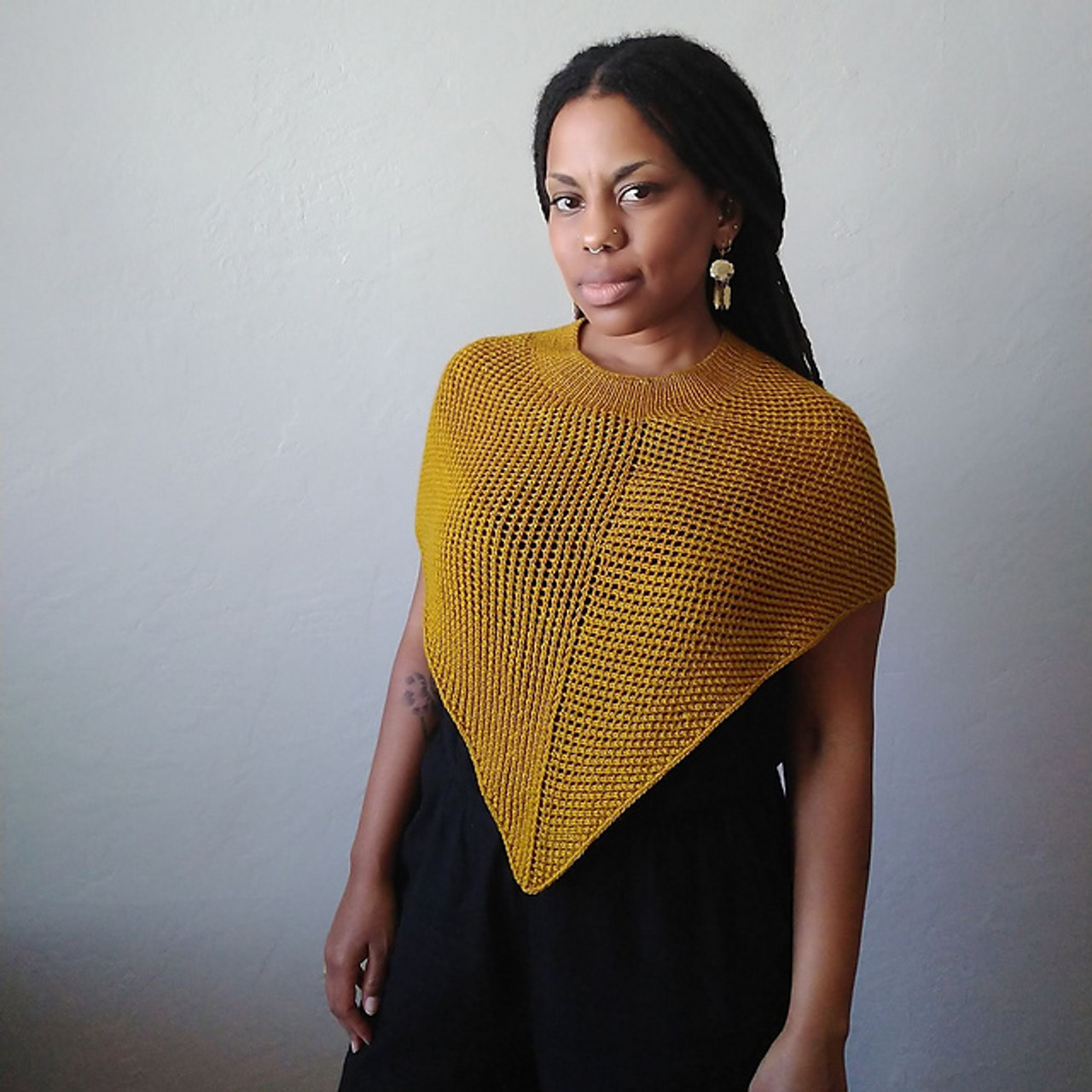 KIT Droplet Capelet (with pattern)