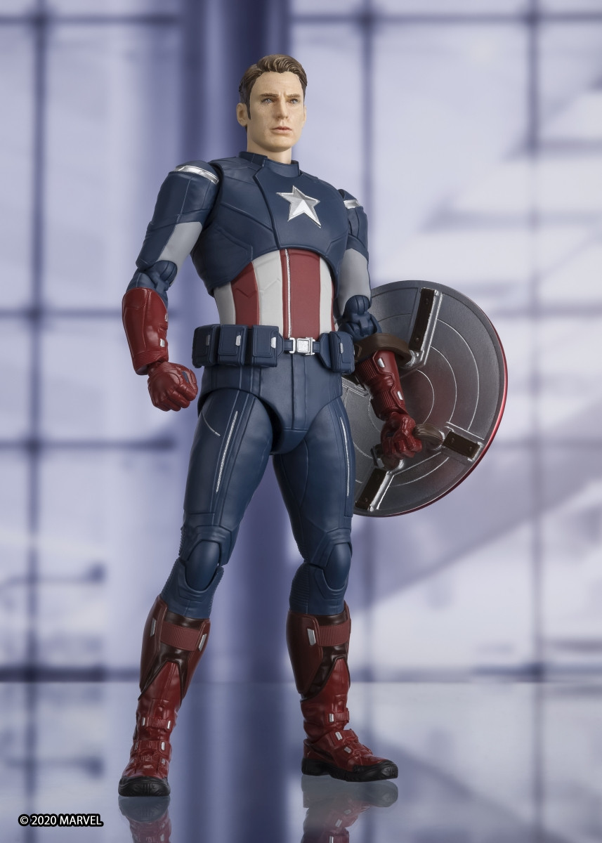 Bandai Tamashii Nations Avengers: Endgame – Action Figure S.H. Figuarts Captain America (Vs. Cap Edition)