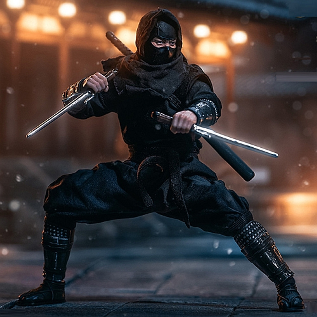 black ninja figure