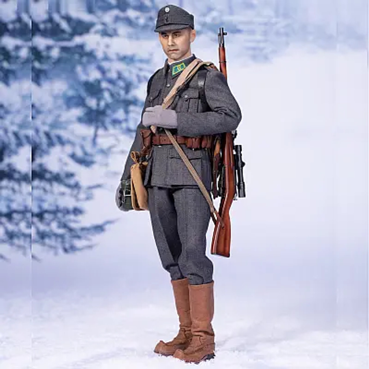 Alert Line WWII Finnish Army Soldier Figure AL100037