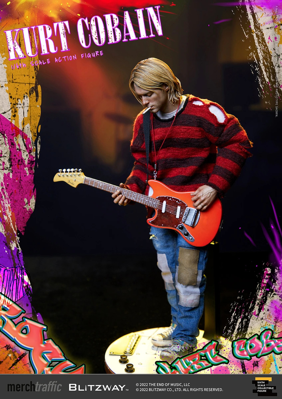 Blitzway Kurt Cobain 1/6 Scale Action Figure