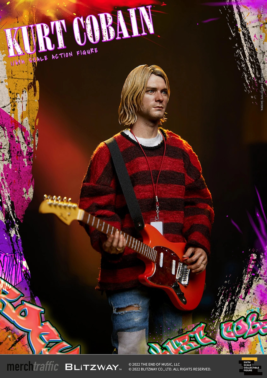 Blitzway Kurt Cobain 1/6 Scale Action Figure