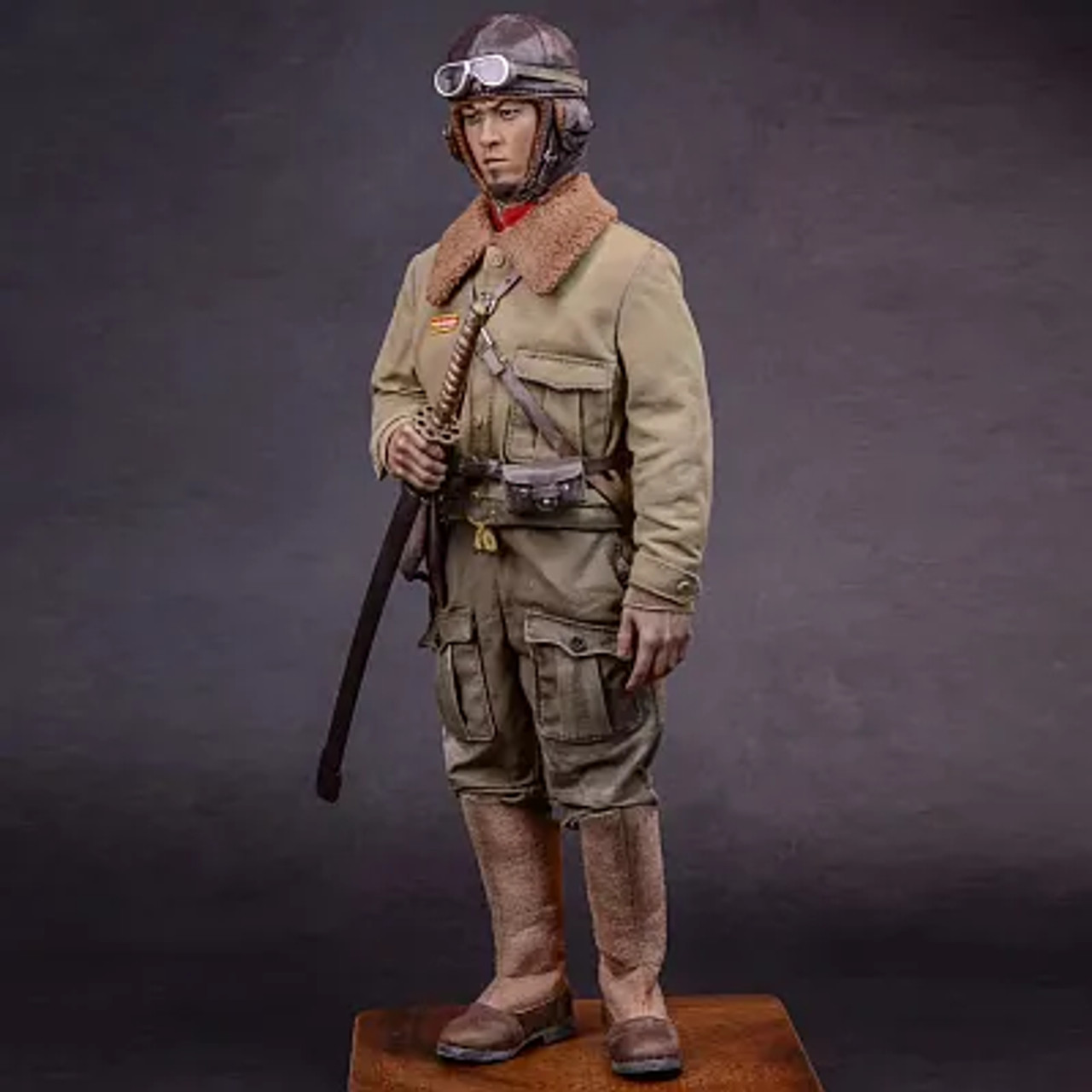 Mars Divine 2nd Sino-Japanese War - Battle of Taierzhuang 1938 - Imperial  Japanese Army 10th Division Tank Crew 1/6 Scale Accessories Set JP-006