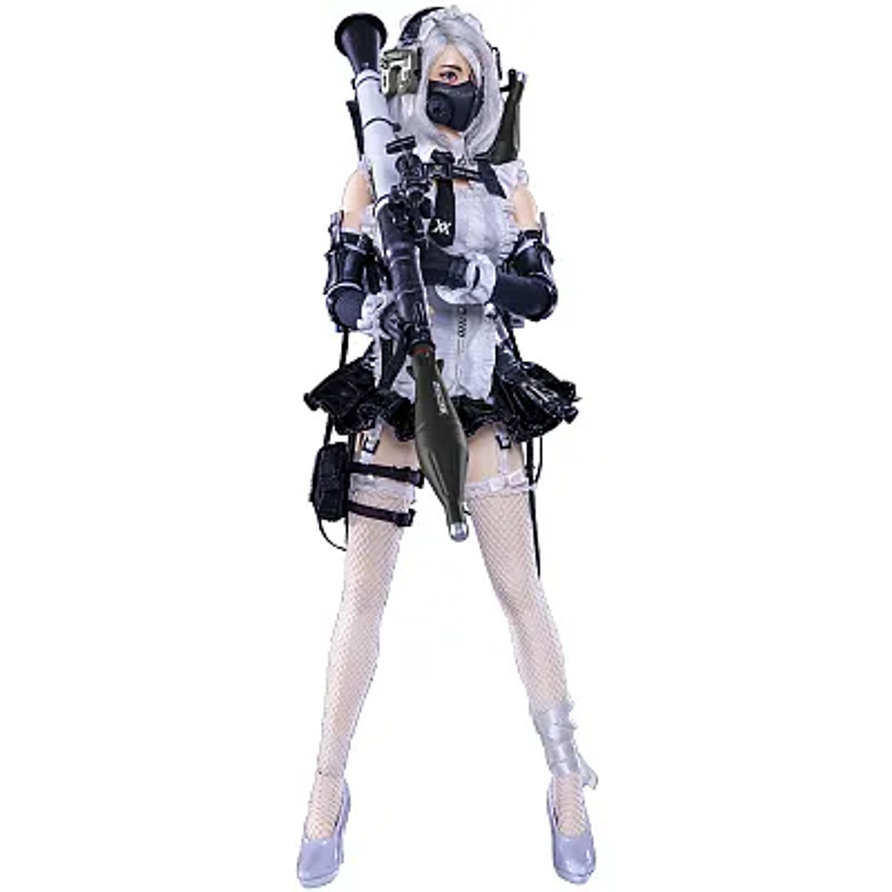 1/6 Scale Female Clothes, Female Soldier Clothes Weapon Accessory Set for  12 inches Seamless Action Figure Doll : Toys & Games 