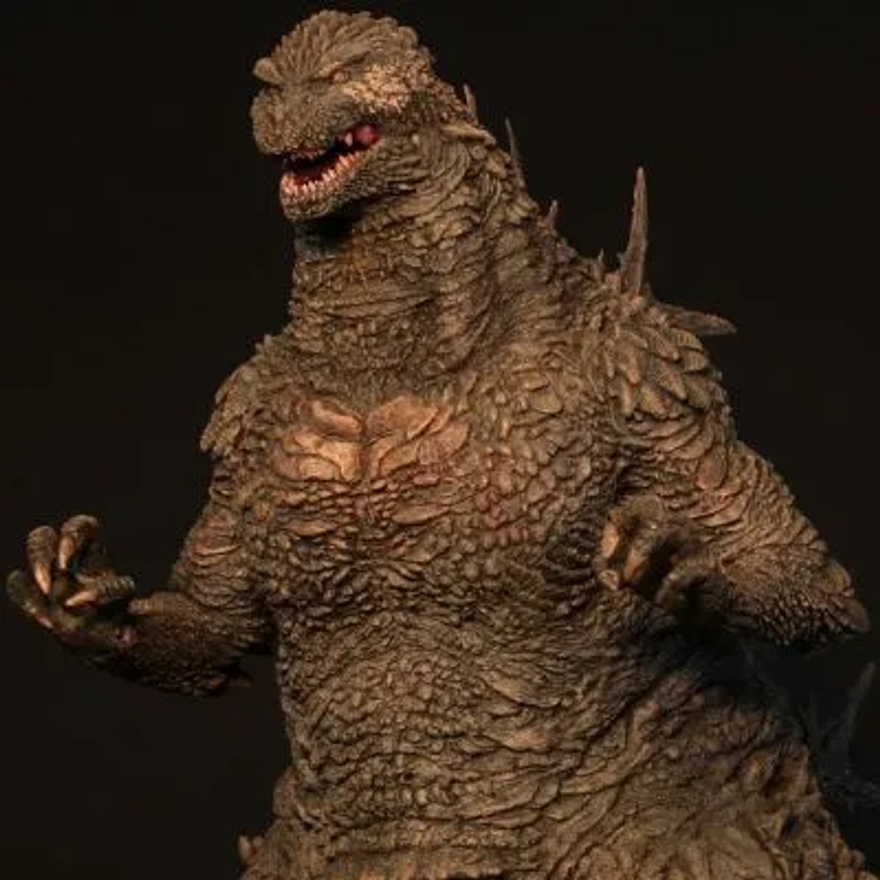 低価大特価X-PLUS 東宝30cmシリーズ GODZILLA ゴジラ(2014) 限定咆哮Ver. 全長 約45センチ 大型ソフビ ハリウッド版 現状渡し品 同梱不可 ゴジラ