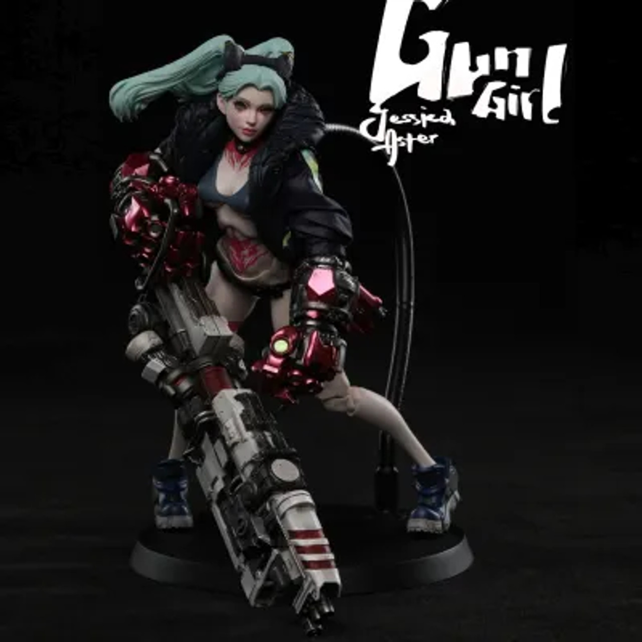 ロマンキー X COWL 1/12 ワイシリーズ第1弾 ガンガール ジェシカ Romankey X Cowl 1/12 Gun Girl Jessica Aster Regular Version