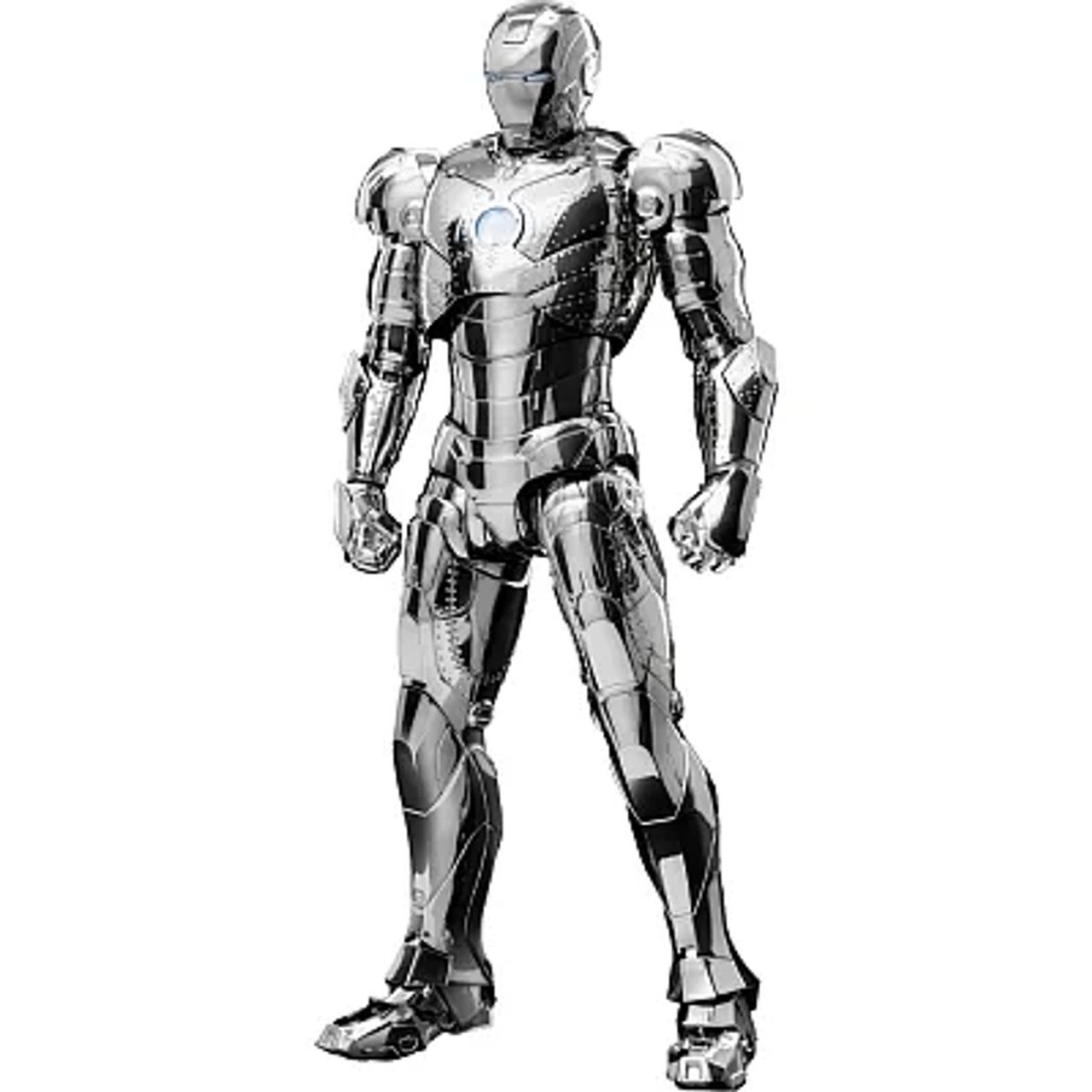 Threezero The Infinity Saga DLX Iron Man Mark 2 Chrome