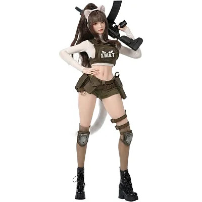 i8TOYS Meow SWAT Mimi 1/6 Set Style A i8-C011-A HobbyGalaxy