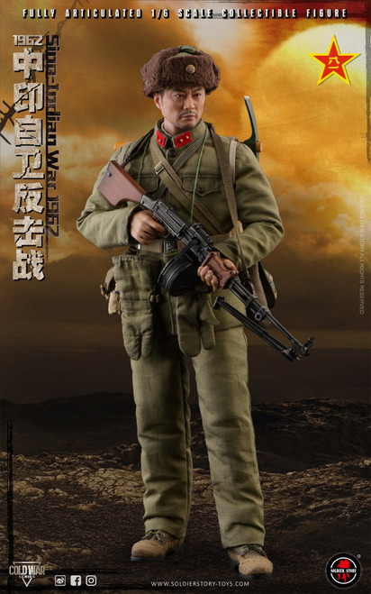 SOLDIER STORY 1962 SINO-INDIAN WAR PLA SOLDIER 1/6 SCALE ACTION FIGURE SS121