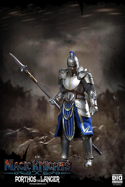 BIO INSPIRED MAGIC KNIGHTS SERIES - PORTHOS THE LANCER 1/6 SCALE ACTION FIGURE NO. BFB002