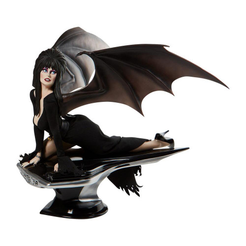 ENESCO GRAND JESTER STUDIOS ELVIRA 1/4 SCALE 16" MASTERPIECE STATUE