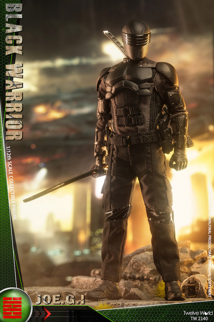 TWTOYS BLACK WARRIOR 1/12 SCALE ACTION FIGURE TW 2140 TWTOYS BLACK WARRIOR 1/12 SCALE ACTION FIGURE TW 2140