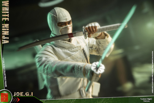 TWTOYS WHITE NINJA 1/12 SCALE ACTION FIGURE TW 2141 TWTOYS WHITE NINJA 1/12 SCALE ACTION FIGURE TW 2141