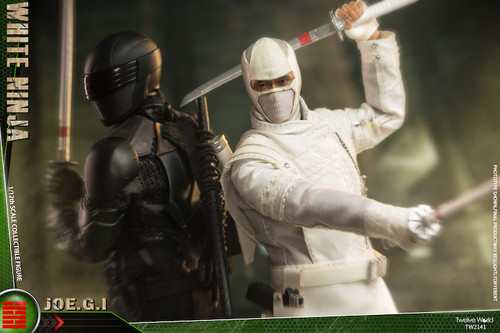 TWTOYS WHITE NINJA 1/12 SCALE ACTION FIGURE TW 2141 TWTOYS WHITE NINJA 1/12 SCALE ACTION FIGURE TW 2141