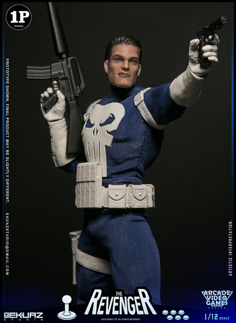 EKUAZ STUDIO ARCADE VIDEO GAMES SERIES - THE REVENGER 1/12 SCALE ACTION FIGURE EKS06 EKUAZ STUDIO ARCADE VIDEO GAMES SERIES - THE REVENGER 1/12 SCALE ACTION FIGURE EKS06