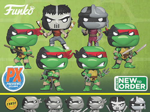 FUNKO POP! COMICS: TEENAGE MUTANT NINJA TURTLES TMNT VINYL FIGURES PX FUNKO POP! COMICS: TEENAGE MUTANT NINJA TURTLES TMNT VINYL FIGURES PX