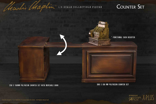 Star Ace Toys My Favorite Movie Series - Charlie Chaplin 1/6 Scale Counter Accessories Set SA0110E www.HobbyGalaxy.com