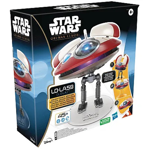 Hasbro Toy Star Wars: Obi-Wan Kenobi L0-LA59 (Lola) Animatronic Edition www.HobbyGalaxy.com