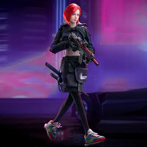 VeryCool Cyberpunk Series Trickybaby 12 - Rainbow 1/6 Scale Action Figure Standard Edition VCF-2060A www.HobbyGalaxy.com