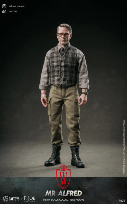 DAFTOYS X E.JOE Custom Mr. Alfred 1/6 Scale Action Figure F026 www.HobbyGalaxy.com