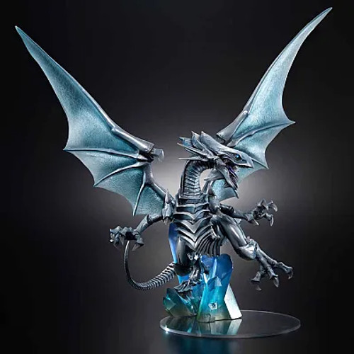 MegaHouse ART WORKS MONSTERS: Yu-Gi-Oh! Duel Monsters - Blue Eyes White Dragon Holographic Edition PVC Figure www.HobbyGalaxy.com