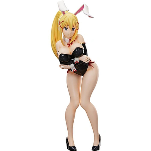 FREEing KonoSuba Darkness: Bare Leg Bunny Ver. 1/4 Scale PVC Figure www.HobbyGalaxy.com