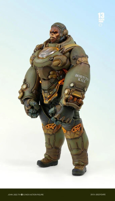 Black 13 Park (B13) Black Laborary Series - Heavy Armored Strike Force - Gorilla 1/6 Scale Action Figure Set www.HobbyGalaxy.com Black 13 Park (B13) Black Laborary Series - Heavy Armored Strike Force - Gorilla 1/6 Scale Action Figure Set www.HobbyGalaxy.com