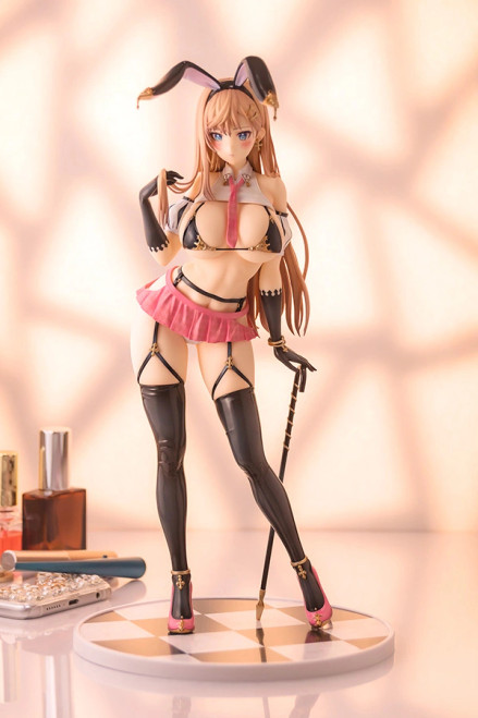 Pink ・Cat Mataro Original Character Gal Bunny 1/6 Scale PVC Figure www.HobbyGalaxy.com Pink ・Cat Mataro Original Character Gal Bunny 1/6 Scale PVC Figure www.HobbyGalaxy.com