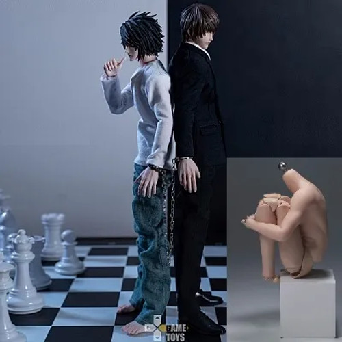 GameToys L & Yagami Light 1/6 Scale Action Figures Combo (Semi Seamless Body Version) www.HobbyGalaxy.com