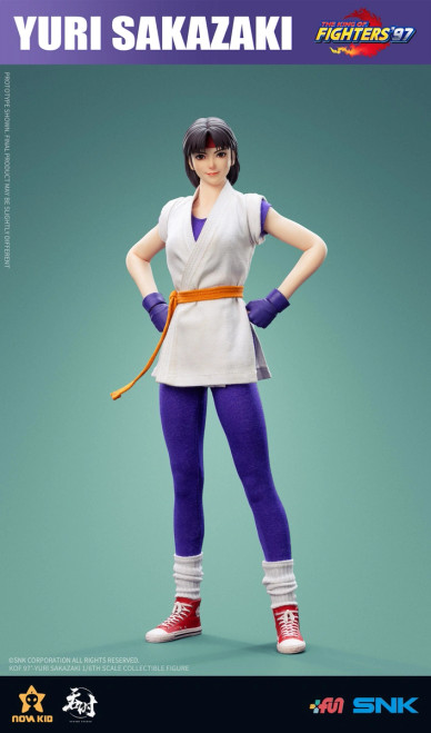 Tunshi Studio X Nova Kid The King Of Fighters '97 - Yuri Sakazaki 1/6 Scale Action Figure TS-XZZ-004 www.HobbyGalaxy.com Tunshi Studio X Nova Kid The King Of Fighters '97 - Yuri Sakazaki 1/6 Scale Action Figure TS-XZZ-004 www.HobbyGalaxy.com