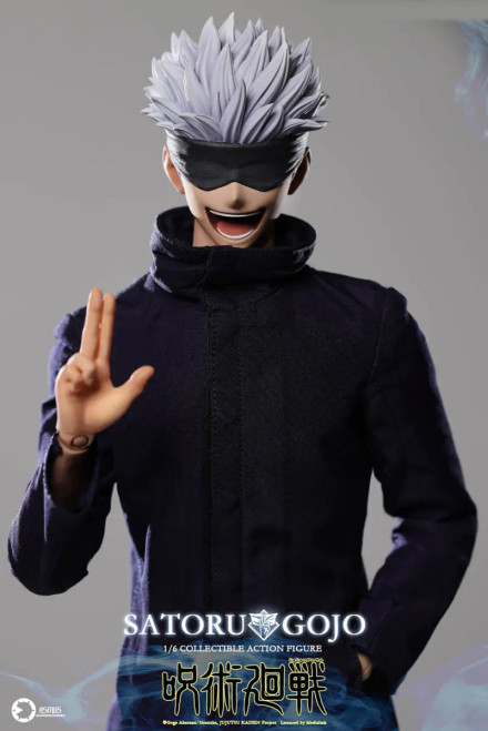 Asmus Toys Jujutsu Kaisen - Satoru Gojo 1/6 Scale Action Figure JJKS01A www.HobbyGalaxy.com Asmus Toys Jujutsu Kaisen - Satoru Gojo 1/6 Scale Action Figure JJKS01A www.HobbyGalaxy.com