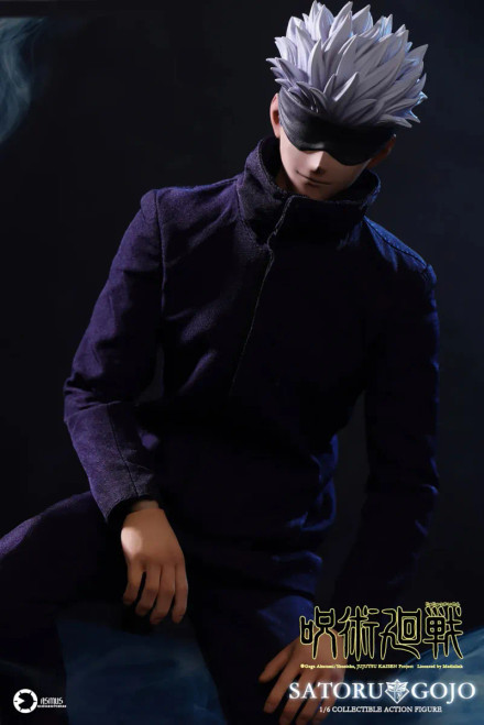 Asmus Toys Jujutsu Kaisen - Satoru Gojo 1/6 Scale Action Figure JJKS01A www.HobbyGalaxy.com Asmus Toys Jujutsu Kaisen - Satoru Gojo 1/6 Scale Action Figure JJKS01A www.HobbyGalaxy.com