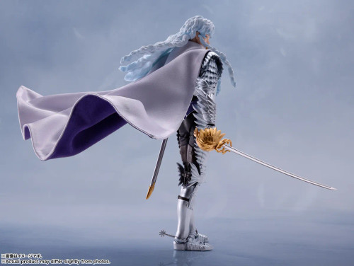 Bandai Spirits S.H.Figuarts "Berserk" Griffith (Hawk of Light) Action Figure www.HobbyGalaxy.com  Bandai Spirits S.H.Figuarts "Berserk" Griffith (Hawk of Light) Action Figure www.HobbyGalaxy.com