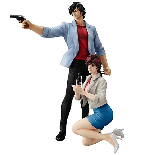 Megahouse UCity Hunter: Angel Dust G.E.M. Series Ryo Saeba & Kaori Makimura Figure Set www.HobbyGalaxy.com