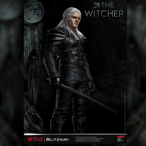 Blitzway "The Witcher" The Witcher Geralt of Rivia 1/4 Superb Scale Statue www.HobbyGalaxy.com Blitzway "The Witcher" The Witcher Geralt of Rivia 1/4 Superb Scale Statue www.HobbyGalaxy.com
