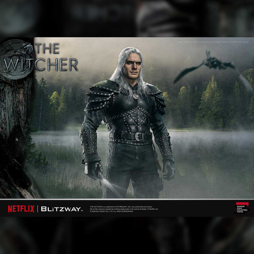 Blitzway "The Witcher" The Witcher Geralt of Rivia 1/4 Superb Scale Statue www.HobbyGalaxy.com Blitzway "The Witcher" The Witcher Geralt of Rivia 1/4 Superb Scale Statue www.HobbyGalaxy.com