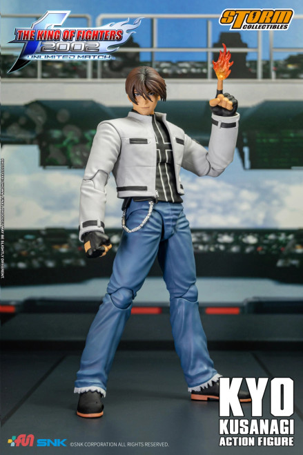 Storm Collectibles "King of Fighters 2002 Unlimited Match" Kyo Kusanagi 1/12 Scale Action Figure www.HobbyGalaxy.com Storm Collectibles "King of Fighters 2002 Unlimited Match" Kyo Kusanagi 1/12 Scale Action Figure www.HobbyGalaxy.com