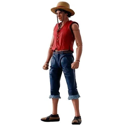 Bandai Spirits S.H.Figuarts "A Netflix Series: ONE PIECE" Monkey D.Luffy 1/12 Scale Action Figure www.HobbyGalaxy.com