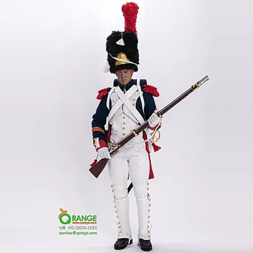 QOrange QOToys Memories Series - Napoleonic Wars - French Imperial Guard Foot Grenadier 1812 1/6 Scale Action Figure QOM-1031 www.HobbyGalaxy.com