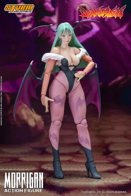 Storm Collectibles "Darkstalkers" Morrigan 1/12 Scale Action Figure www.HobbyGalaxy.com Storm Collectibles "Darkstalkers" Morrigan 1/12 Scale Action Figure www.HobbyGalaxy.com
