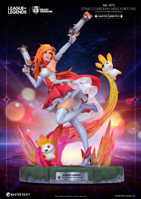 Beast Kingdom League Of Legends Master Craft Star Guard Miss Fortune Statue MC-073 www.HobbyGalaxy.com Beast Kingdom League Of Legends Master Craft Star Guard Miss Fortune Statue MC-073 www.HobbyGalaxy.com